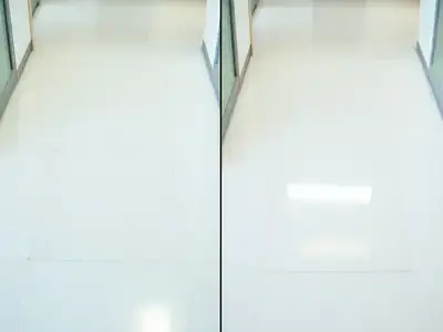 床清掃 施工前